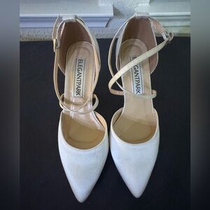 Women's Cream Heels